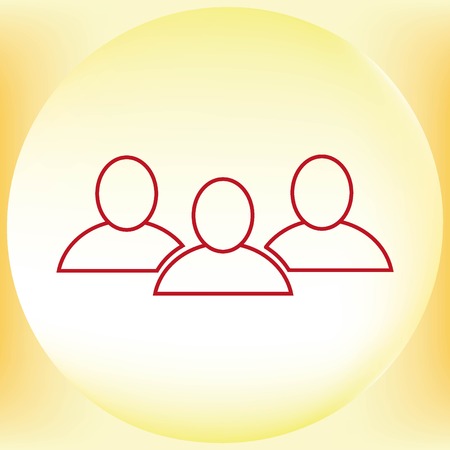 Friendship iconのイラスト素材