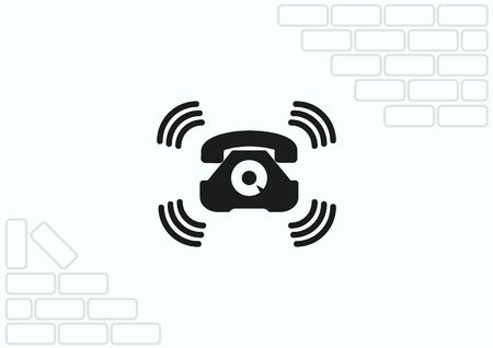 Ringer iconのイラスト素材