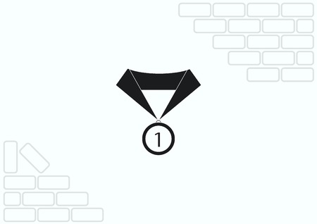 Medal, reward, honor  iconのイラスト素材