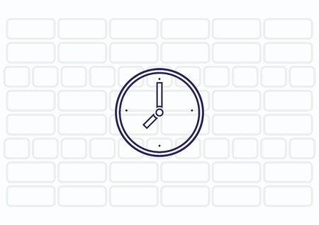 Clock iconのイラスト素材