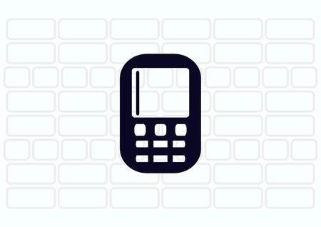 Phone talk iconのイラスト素材