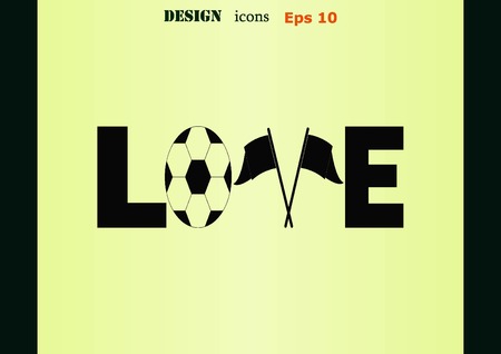 Football isolated on a white iconのイラスト素材