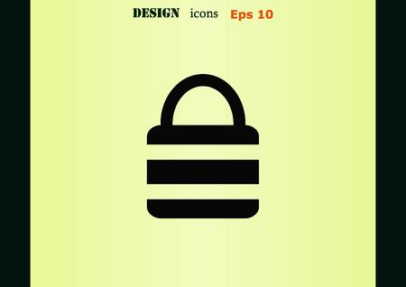 Lock, safety, security iconのイラスト素材