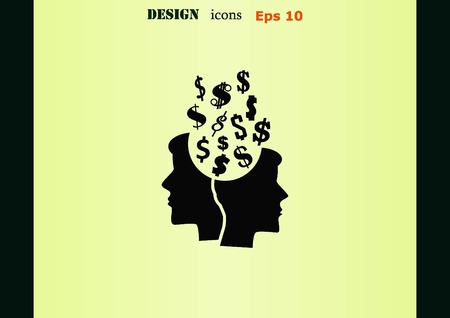 Business strategy icon, business concept icon, vector illustration.のイラスト素材