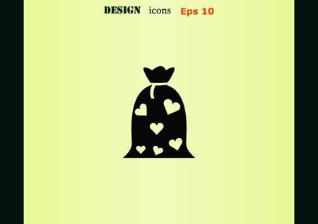 Present icon.のイラスト素材