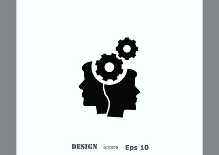 Business strategy icon, business concept icon, vector illustration.のイラスト素材