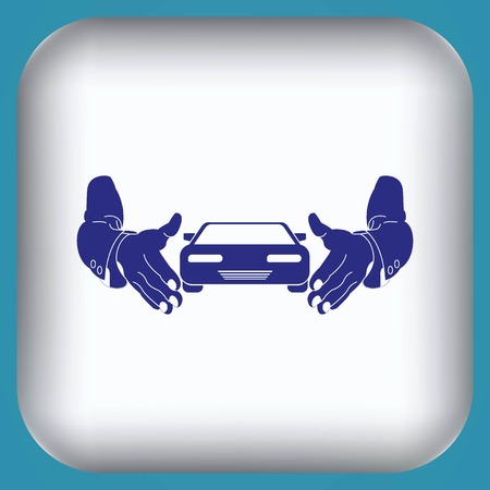 Car iconのイラスト素材