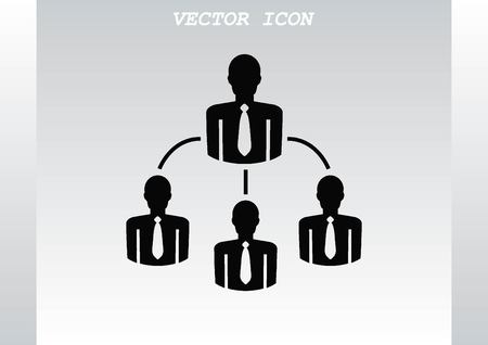 Business strategy icon, business concept icon, vector illustration.のイラスト素材