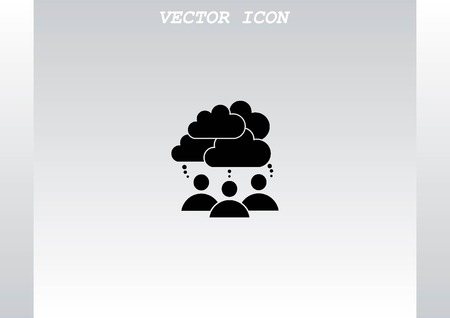 Friends iconのイラスト素材