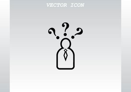 faq icon, question icon.のイラスト素材