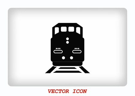 Freight train iconのイラスト素材