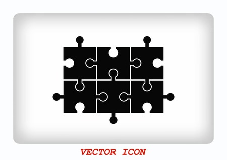 Puzzle iconのイラスト素材