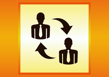 Business strategy icon, business concept icon, vector illustration.のイラスト素材