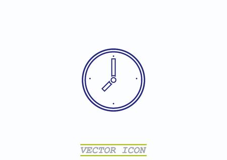 Clock iconのイラスト素材
