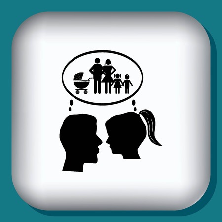 Human heart, Love  iconのイラスト素材