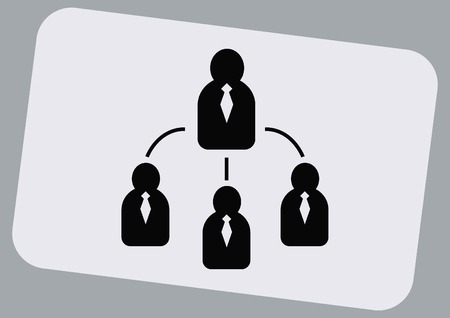 Business strategy icon, business concept icon, vector illustration.のイラスト素材