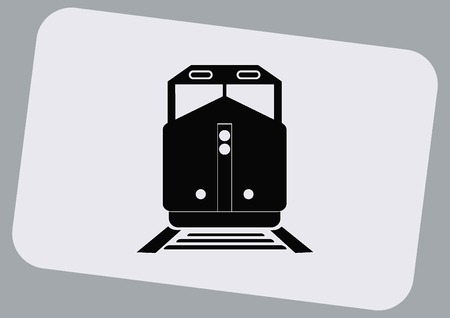 Freight train iconのイラスト素材