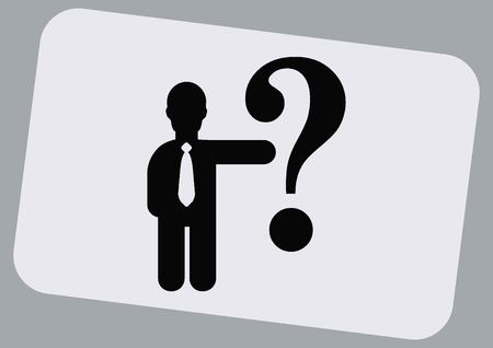 faq icon, question icon.のイラスト素材