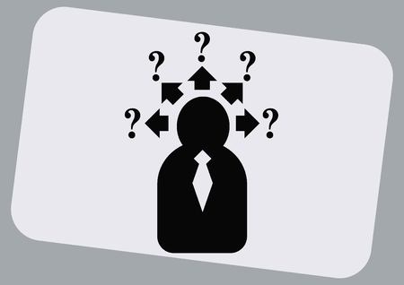 faq icon, question icon.のイラスト素材