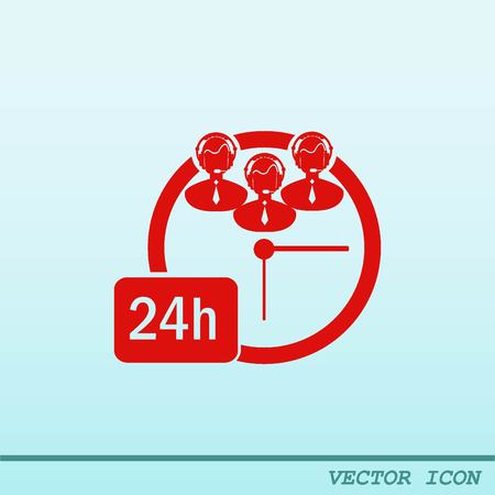 Clock iconのイラスト素材