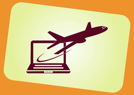 Aircraft iconのイラスト素材
