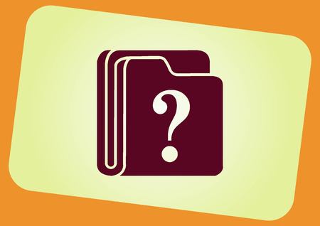 faq icon, question icon.のイラスト素材