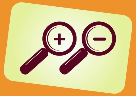 Search iconのイラスト素材