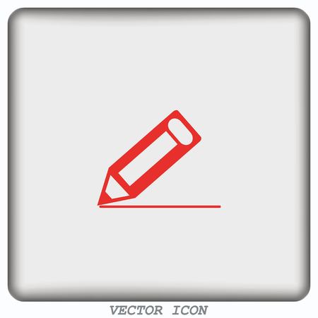 Pencil writing icon.のイラスト素材