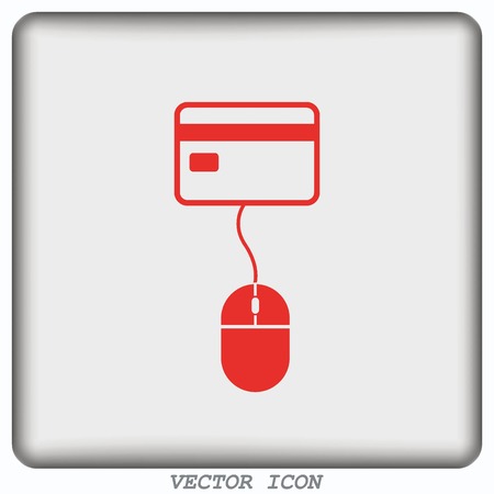 Electronic money iconのイラスト素材
