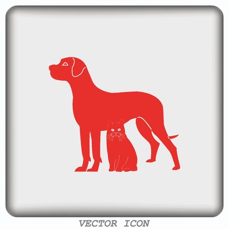 Dog iconのイラスト素材