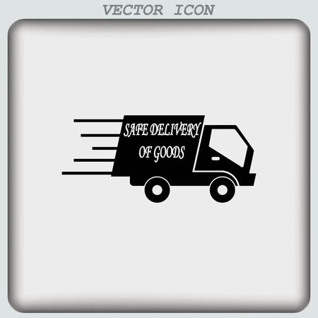 Delivery sign iconのイラスト素材