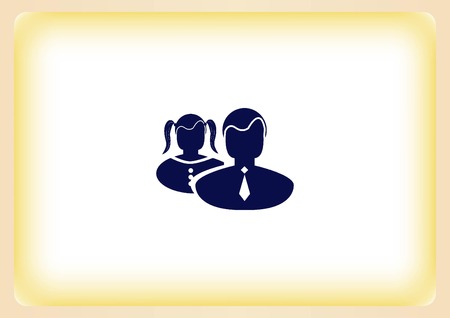 Friendship iconのイラスト素材