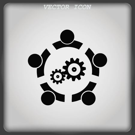 Friendship iconのイラスト素材