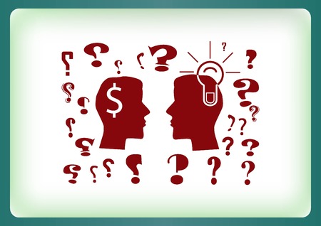 faq icon, question icon.のイラスト素材