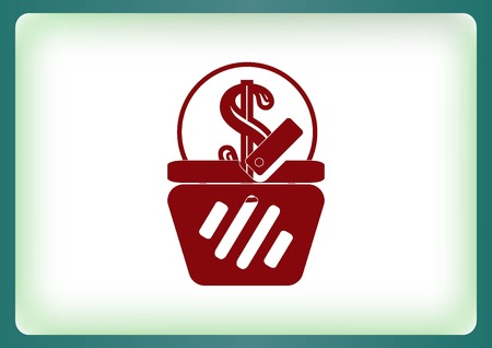 Electronic money iconのイラスト素材