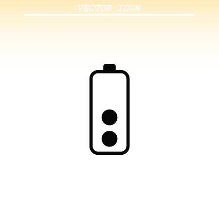 Battery, charging iconのイラスト素材