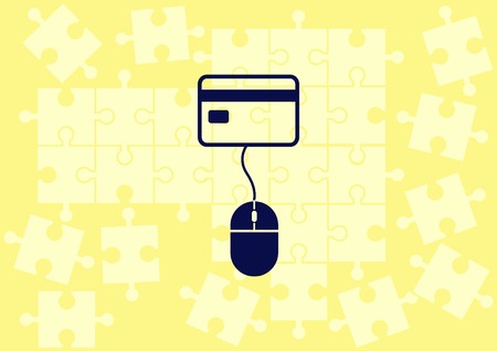 Electronic money iconのイラスト素材