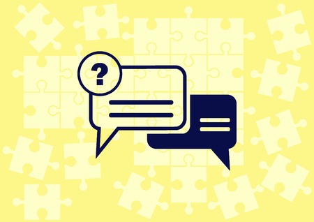 faq icon, question icon.のイラスト素材