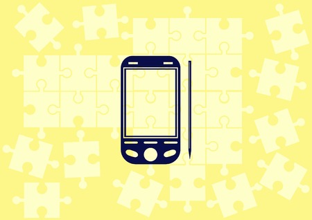 Phone talk iconのイラスト素材