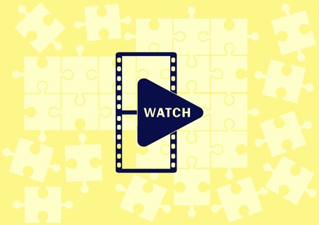 Watch see  iconのイラスト素材