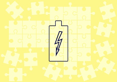 Battery, charging icon