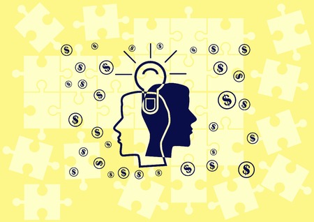 Business strategy icon, business concept icon, vector illustration.のイラスト素材