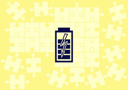 Battery, charging icon