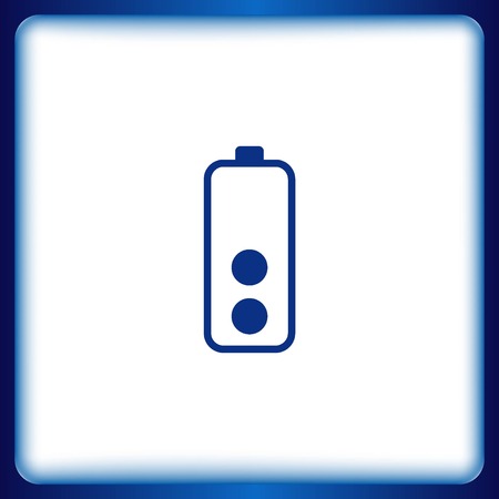 Battery, charging iconのイラスト素材