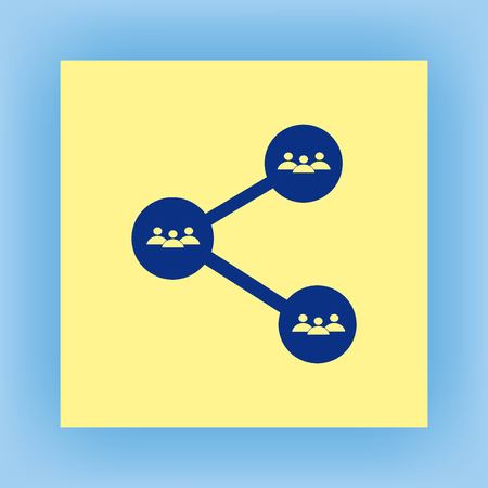 Friendship iconのイラスト素材