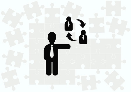 Business strategy icon, business concept icon, vector illustration.のイラスト素材
