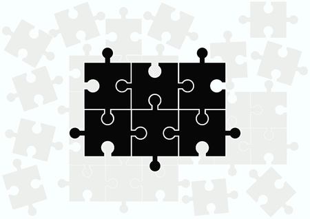 Puzzle iconのイラスト素材