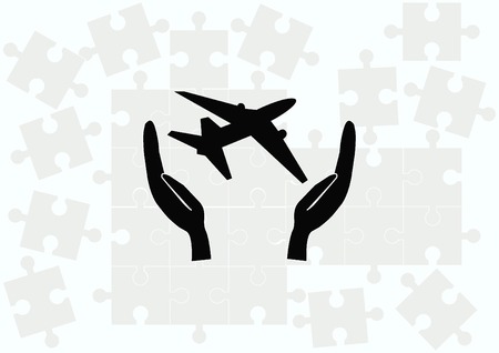 Aircraft iconのイラスト素材