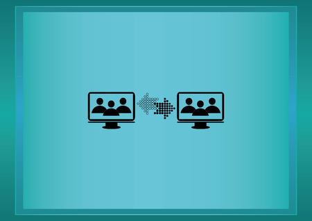 Friends iconのイラスト素材