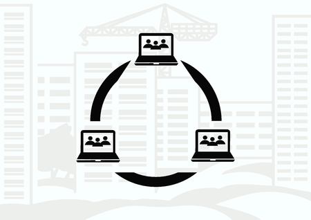 Friends iconのイラスト素材